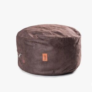 Cordaroys Pouf Footstool - Faux Leathe